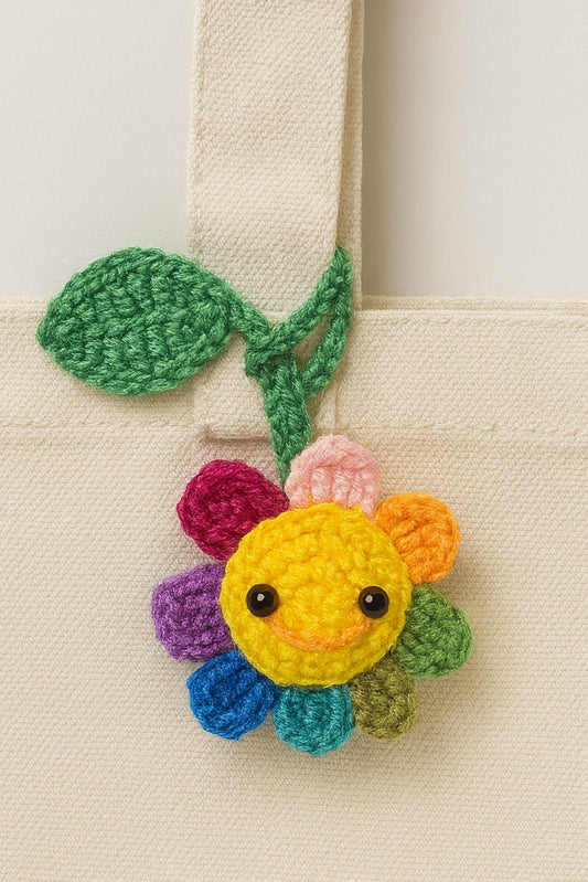 Floral Bag Charms