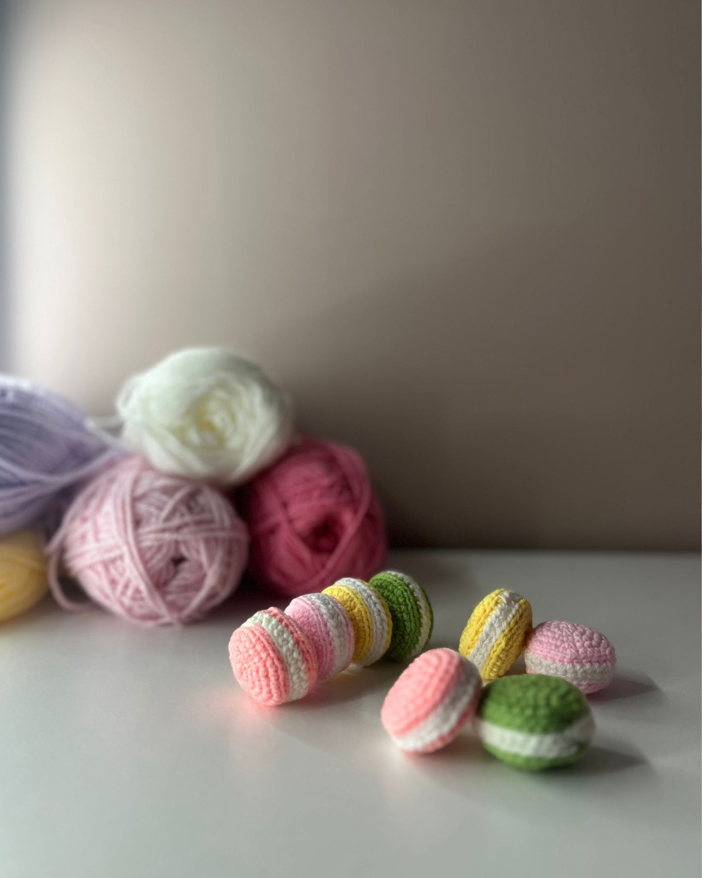Crochet Macarons
