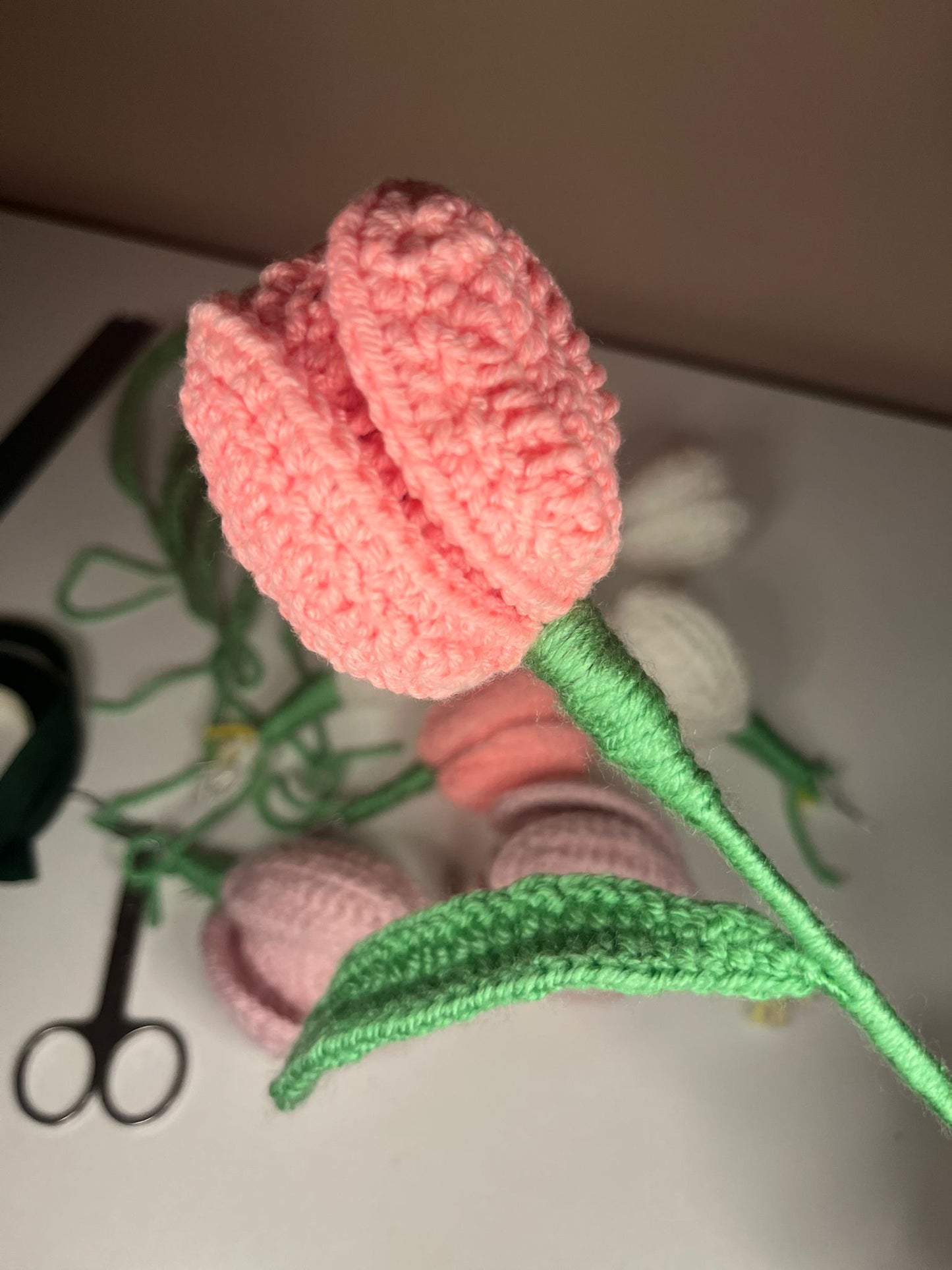 Crochet Tulips Bouquet