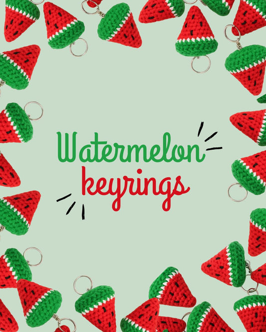 Watermelon Keyring