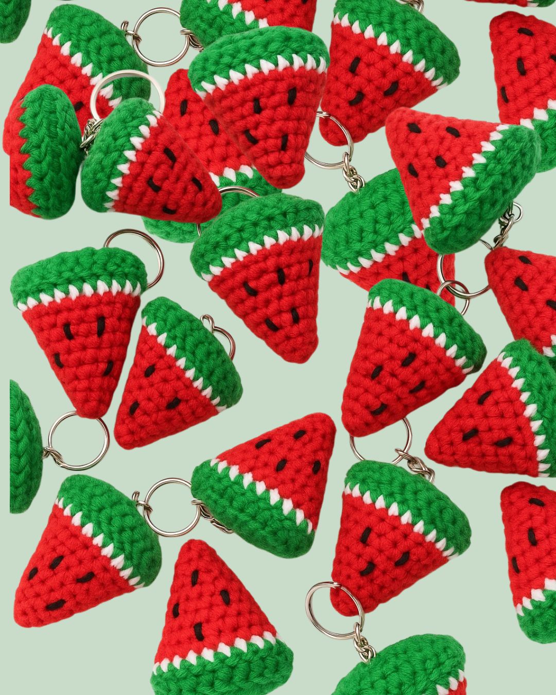 Watermelon Keyring
